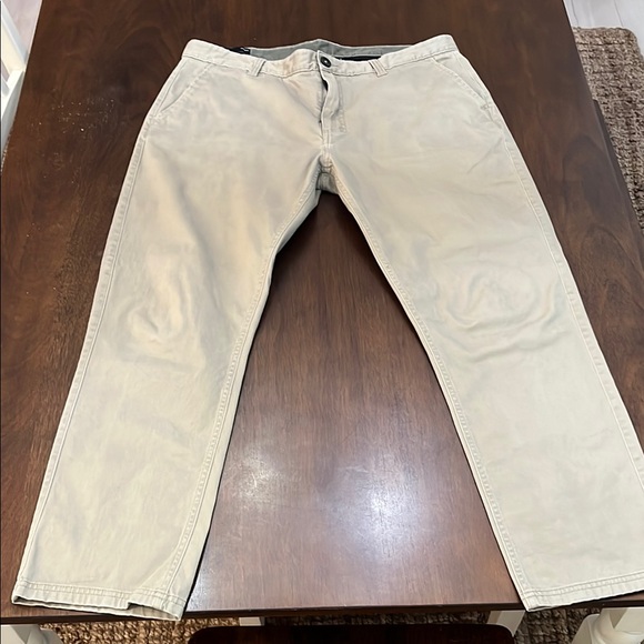 Men's Oakley Khaki Custom Fit Pants Size 36 - Picture 3 of 4